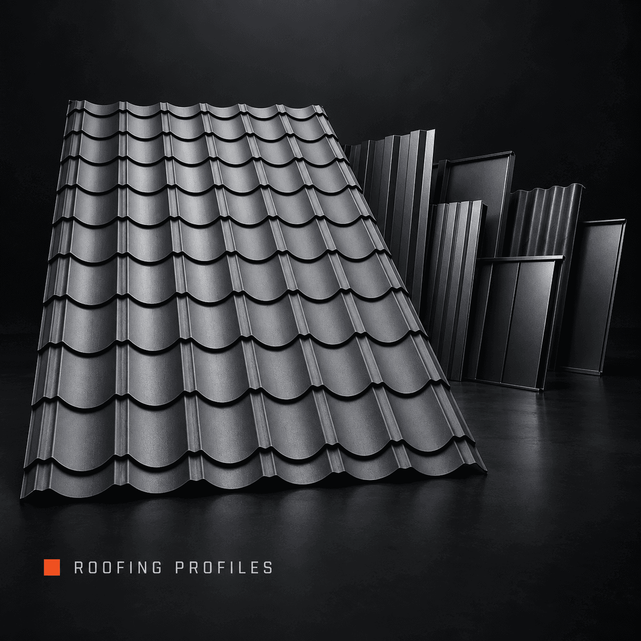 Roofing Profiles — VANKKA product photography