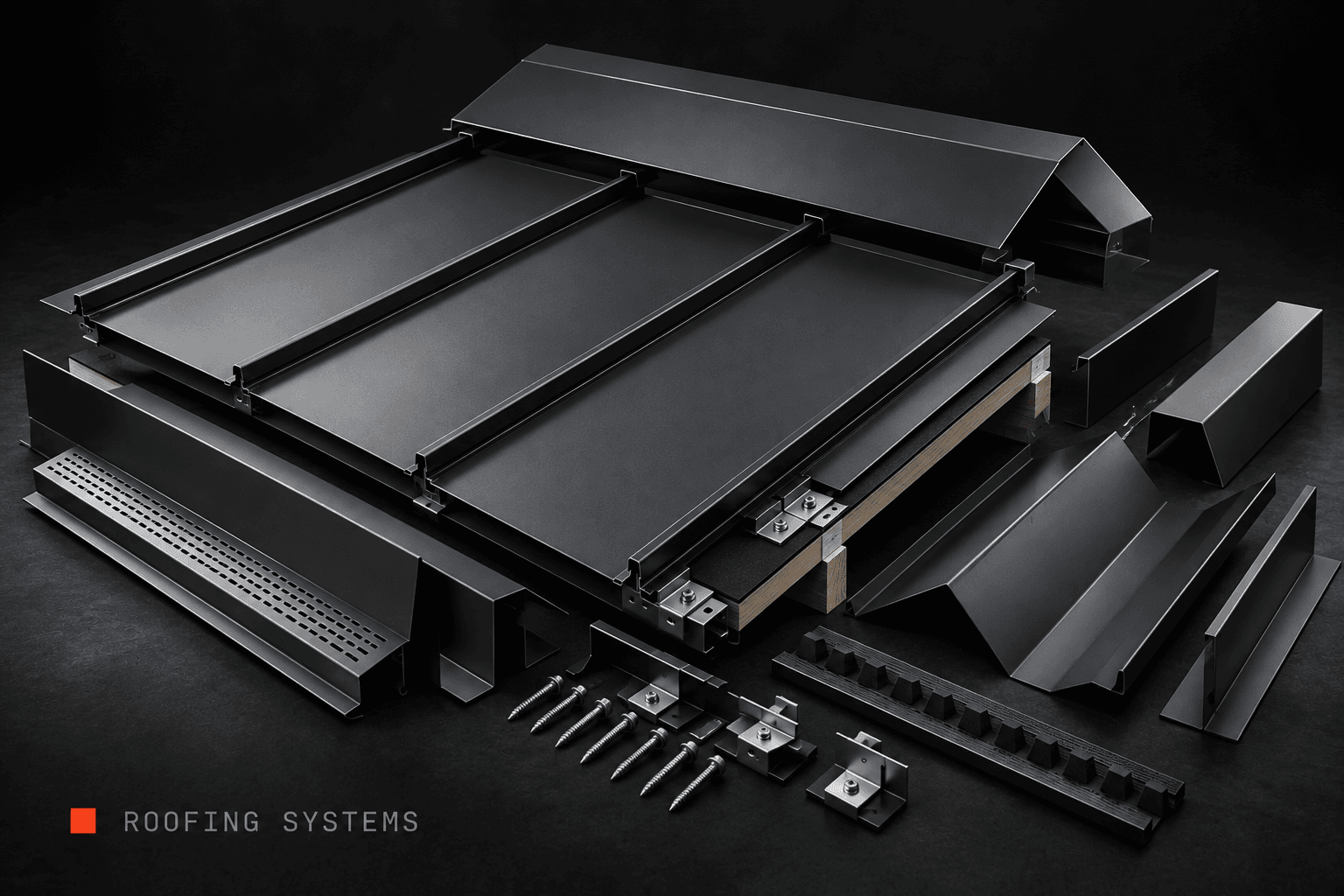 Roofing Systems — VANKKA product photography